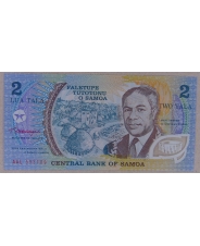 Самоа 2 тала 1990 UNC полимер. арт. 1874 